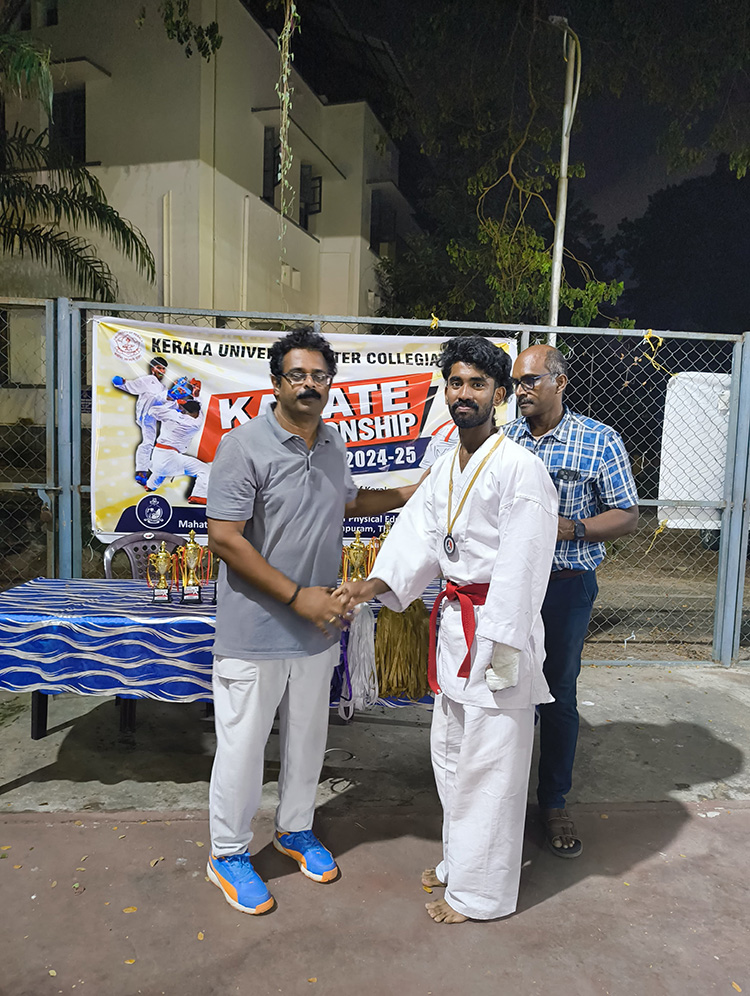 Kerala University inter collegiate Karate