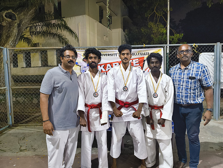 Kerala University inter collegiate Karate