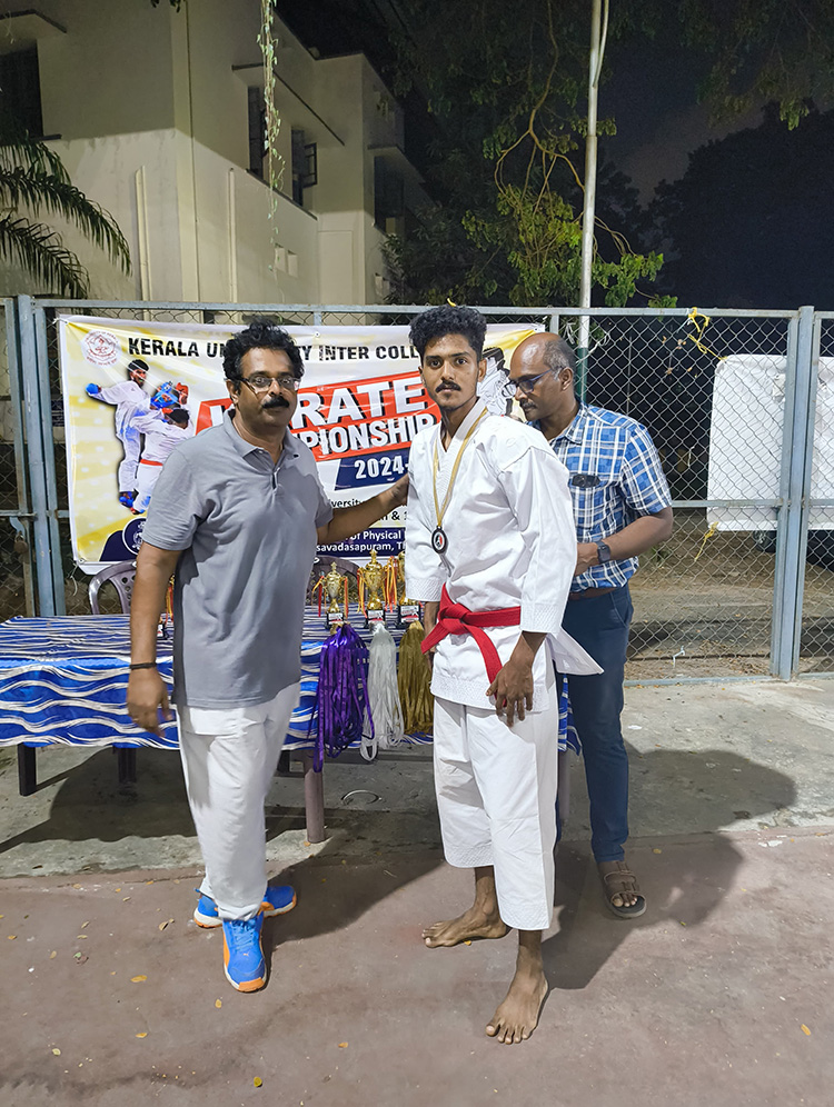 Kerala University inter collegiate Karate